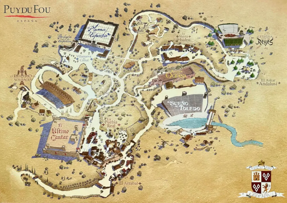 Mapa del Oceanogràfic