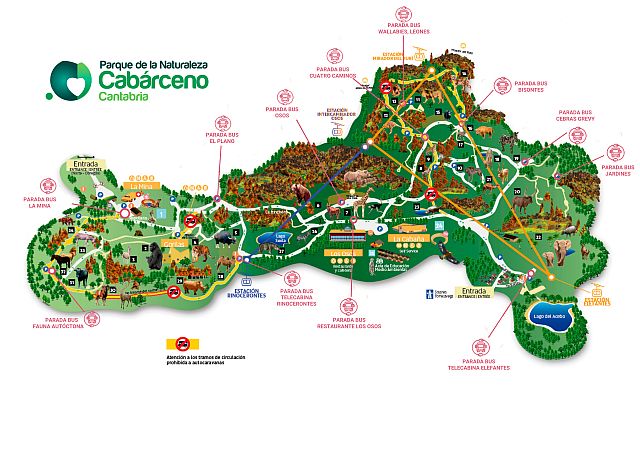 Mapa del Oceanogràfic