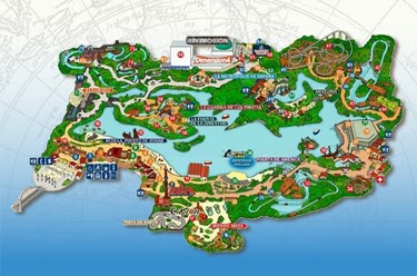 Mapa del Oceanogràfic