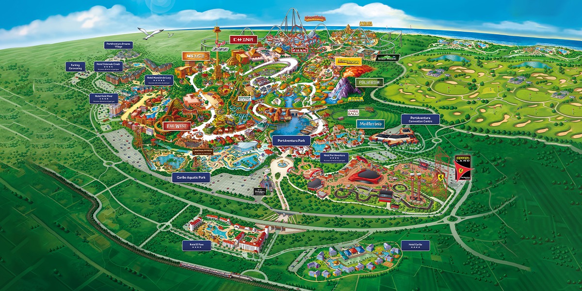 Mapa del Oceanogràfic