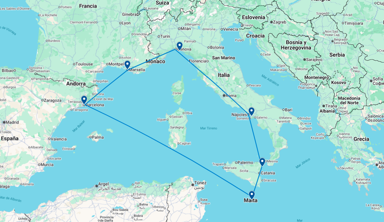Mapa del Oceanogràfic