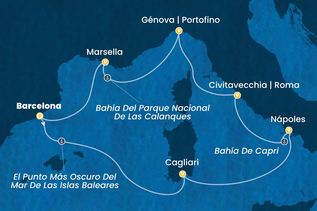 Mapa del Oceanogràfic